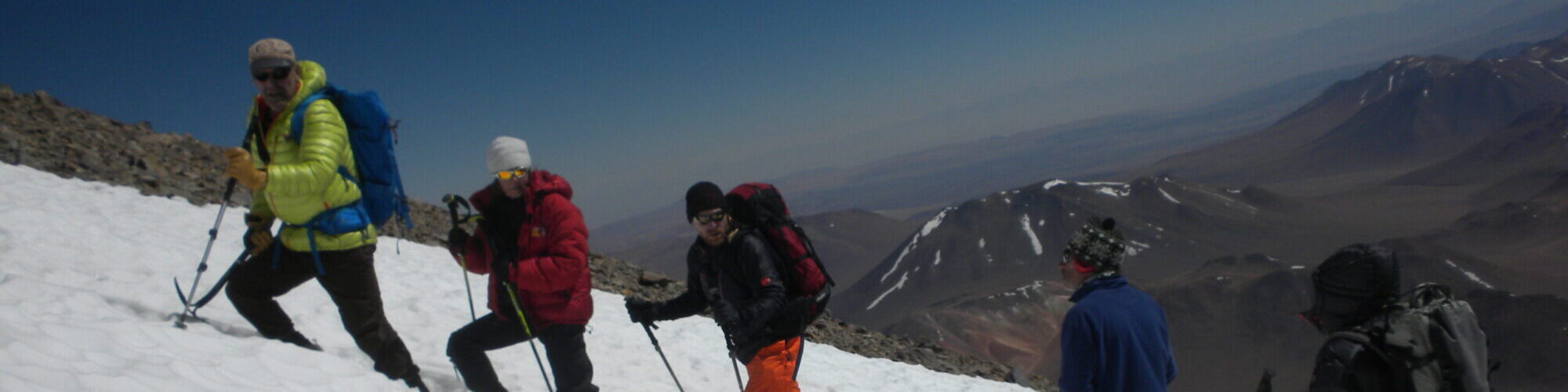 Climbing Llullaillaco Volcano