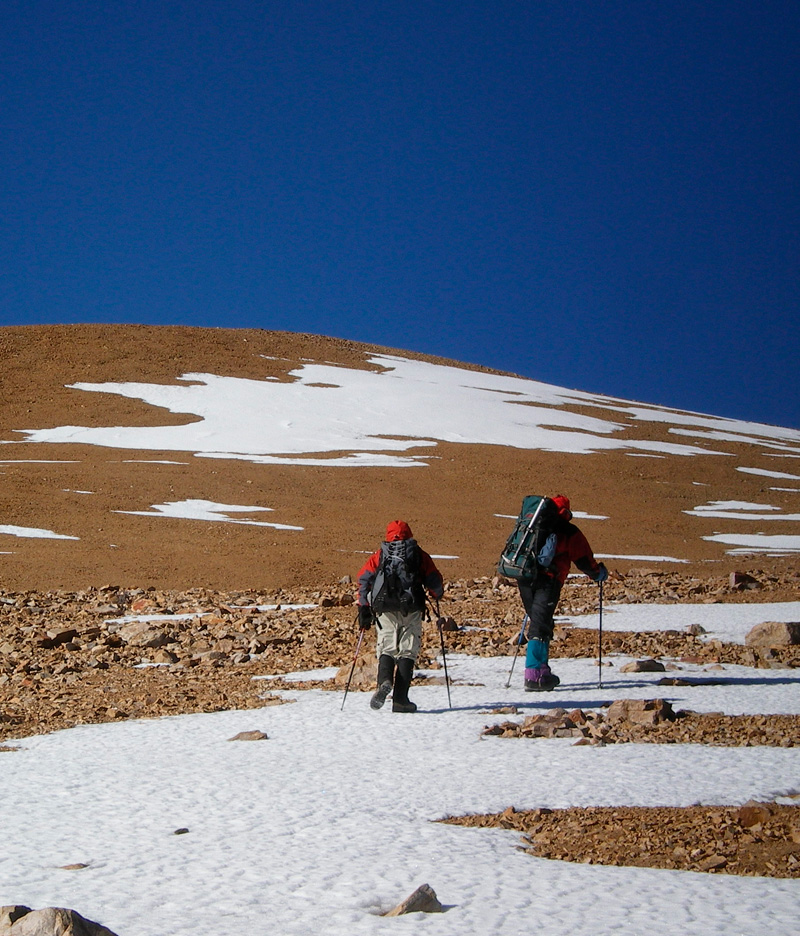 expedicion de alta montaña