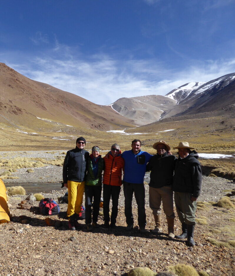 expedicion de alta montaña