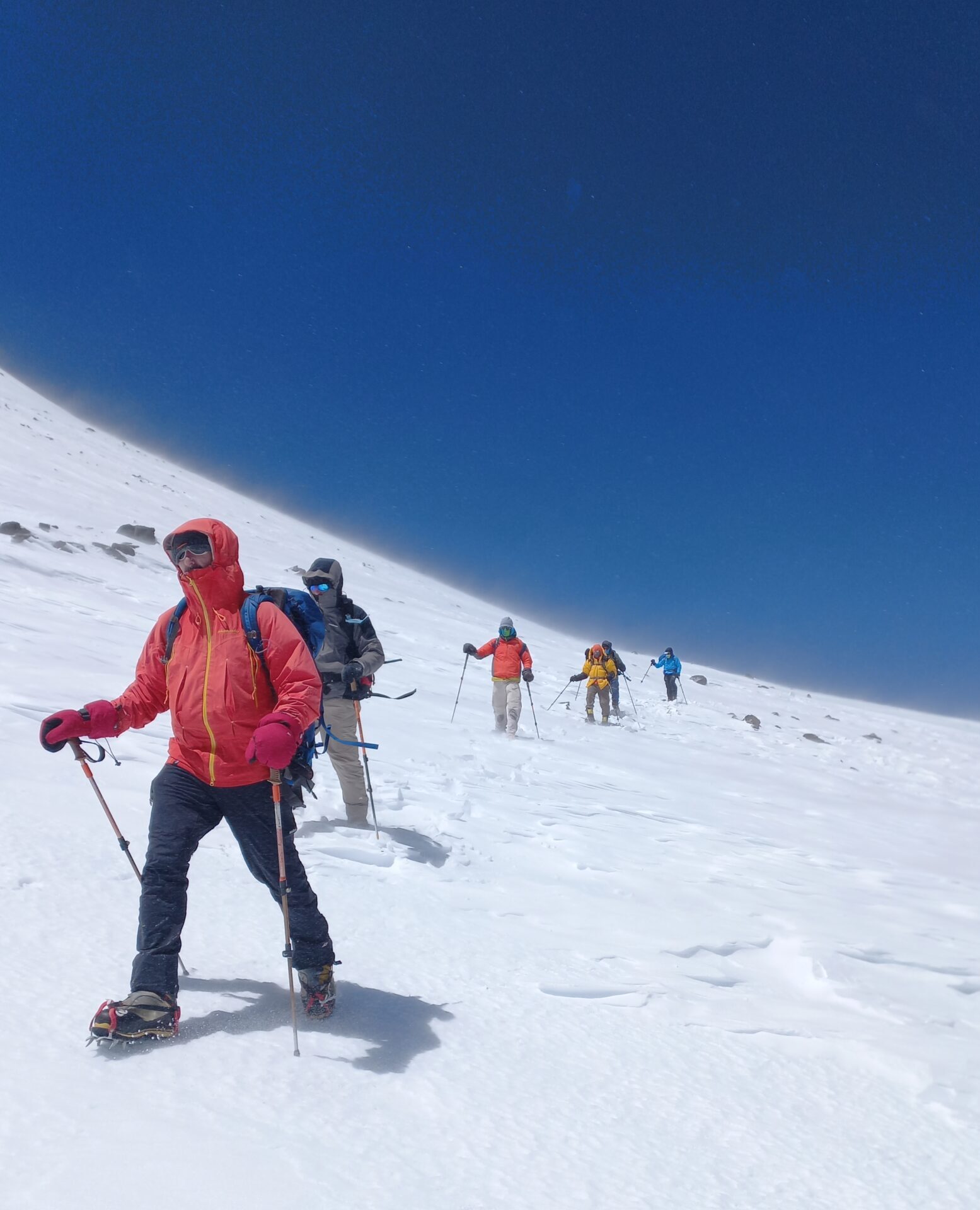 expedicion de alta montaña