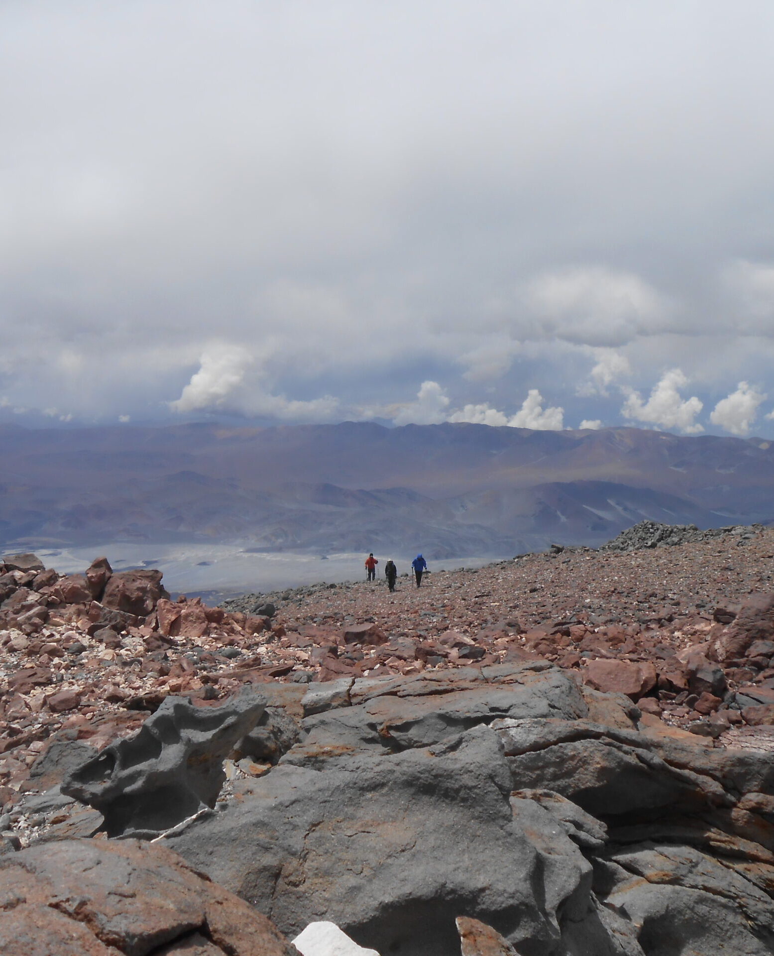 expedicion de alta montaña
