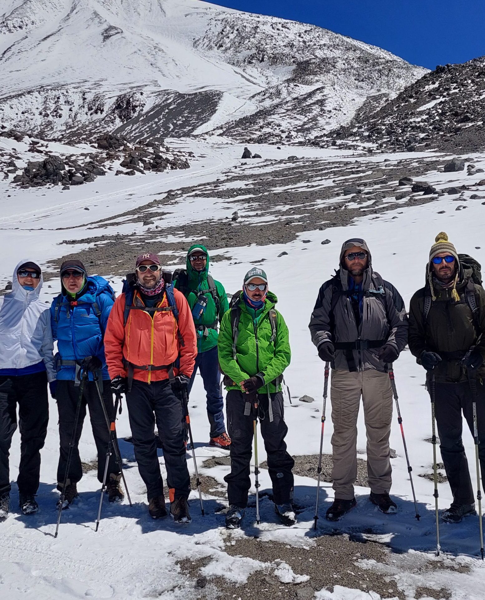 expedicion de alta montaña