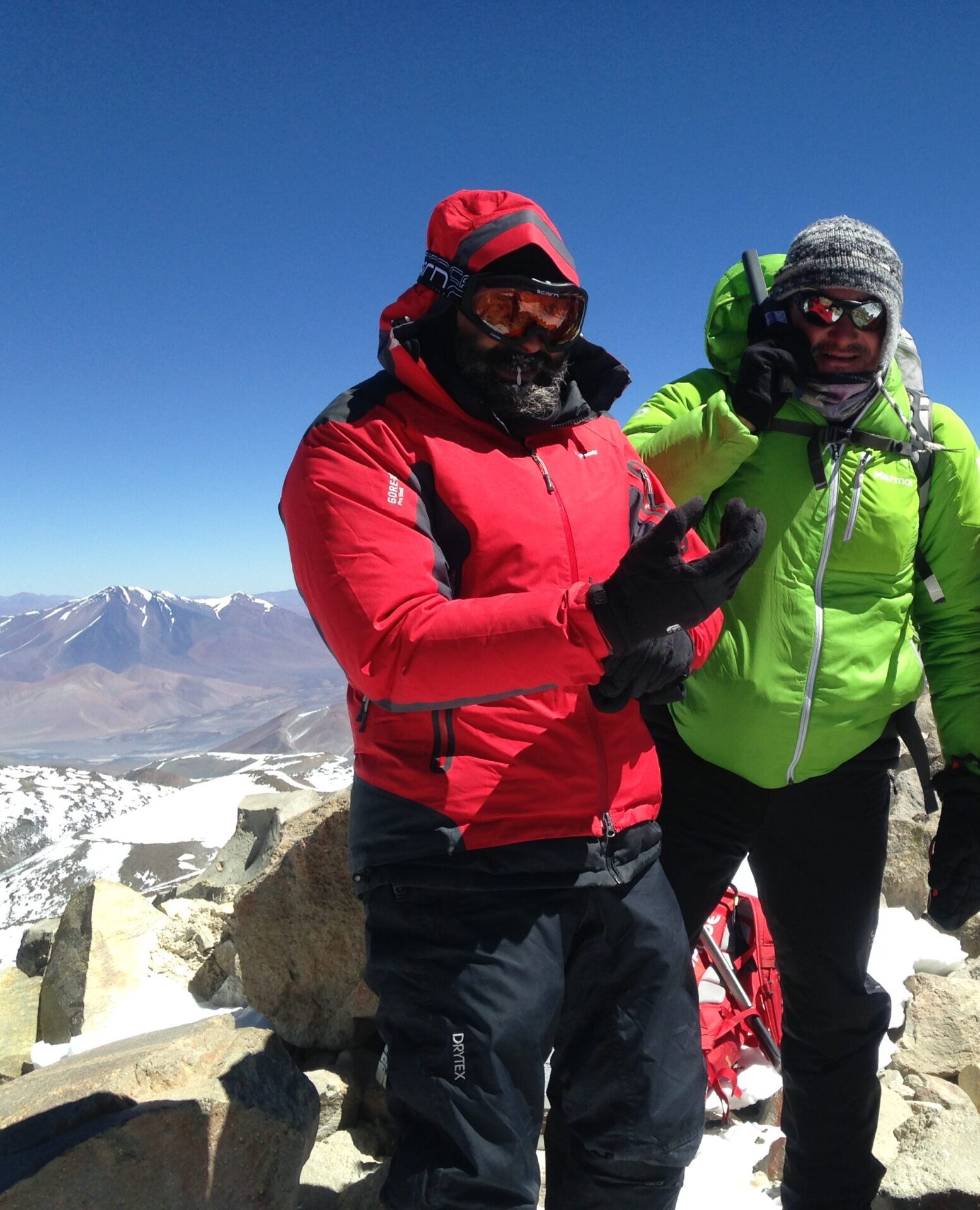 cumbre ojos del salado